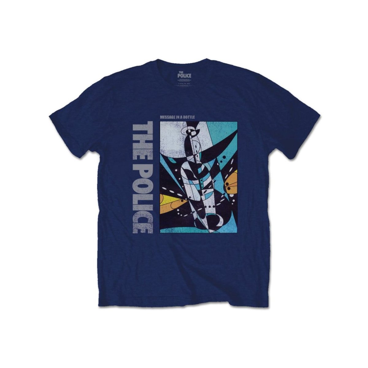画像1: The Police バンドTシャツ ザ・ポリス Message In A Bottle (1)