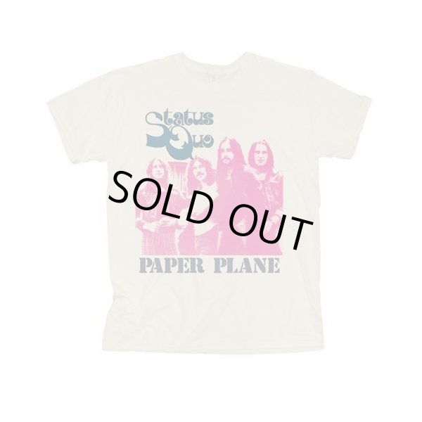 画像1: Status Quo バンドTシャツ ステイタス・クォー Paper Plane (1)