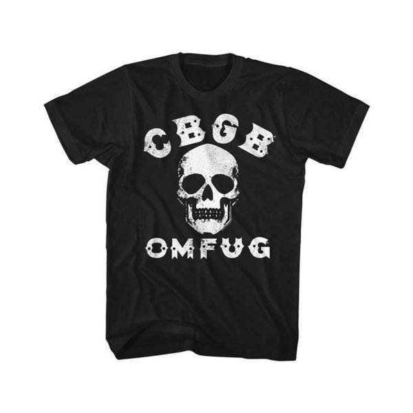 画像1: CBGB Tシャツ シービージービー Skull Logo (1)