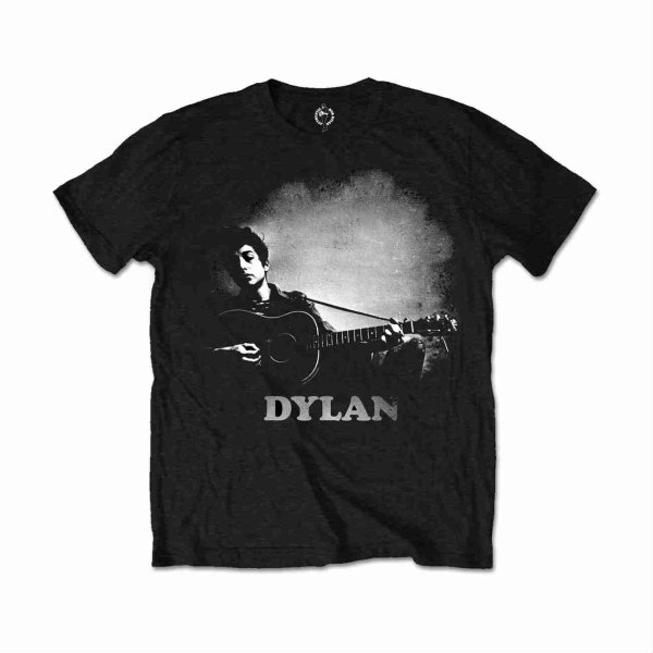 画像1: Bob Dylan Tシャツ ボブ・ディラン Guitar & Logo (1)