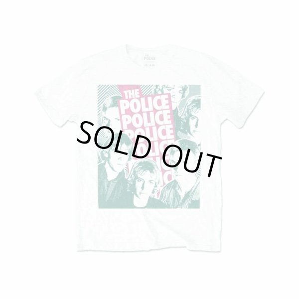 画像1: The Police バンドTシャツ ザ・ポリス Halftone Faces (1)