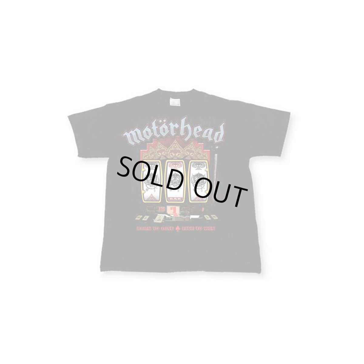 画像1: Motorhead バンドTシャツ モーターヘッド Slots ＜セール特価商品＞ (1)