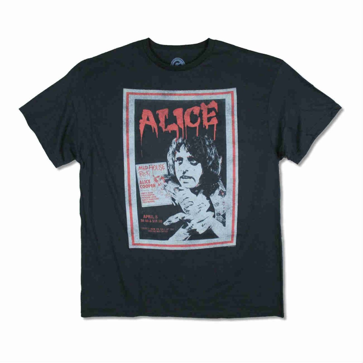 画像1: Alice Cooper Tシャツ アリス・クーパー Snake Skin (1)