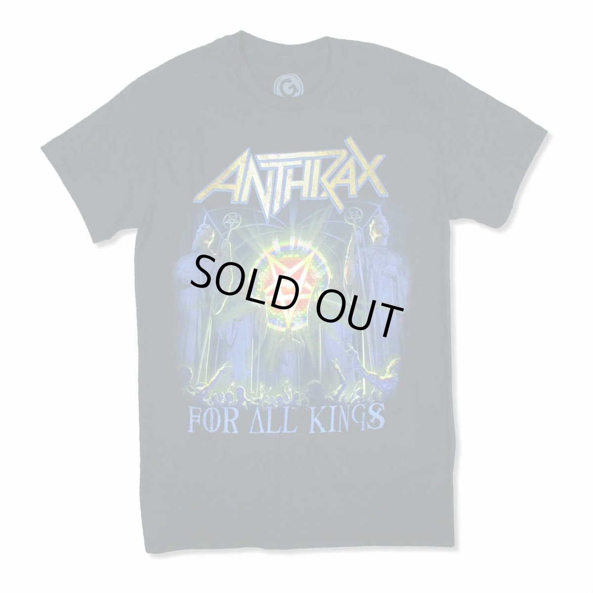 画像1: Anthrax バンドTシャツ アンスラックス For All Kings (1)
