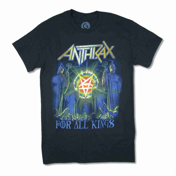 画像1: Anthrax バンドTシャツ アンスラックス For All Kings (1)