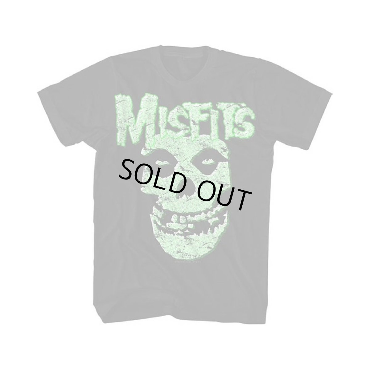 画像1: Misfits バンドTシャツ ミスフィッツ Glow Fiend Skull (1)
