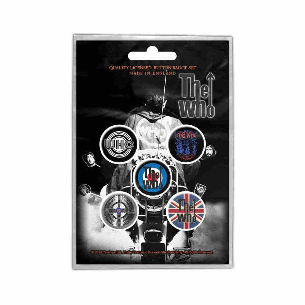 画像1: The Who バッジ5個セット ザ・フー Quadrophenia (1)