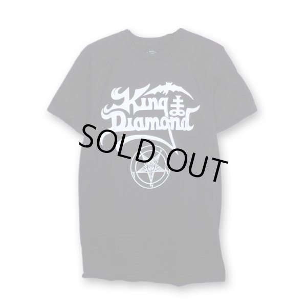 画像1: King Diamond バンドTシャツ キング・ダイアモンド Logo (1)