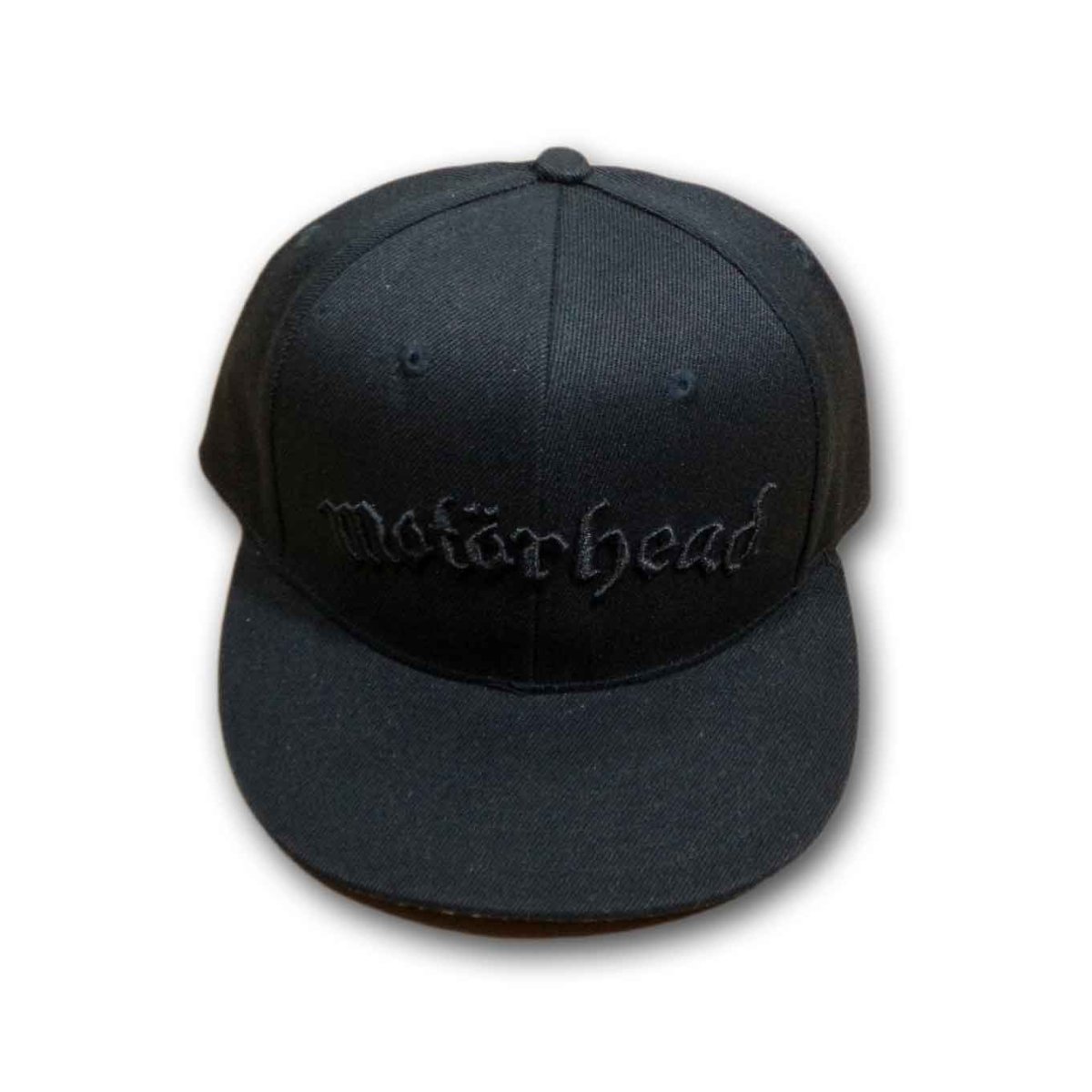 画像1: Motorhead スナップバックキャップ モーターヘッド Black Logo (1)