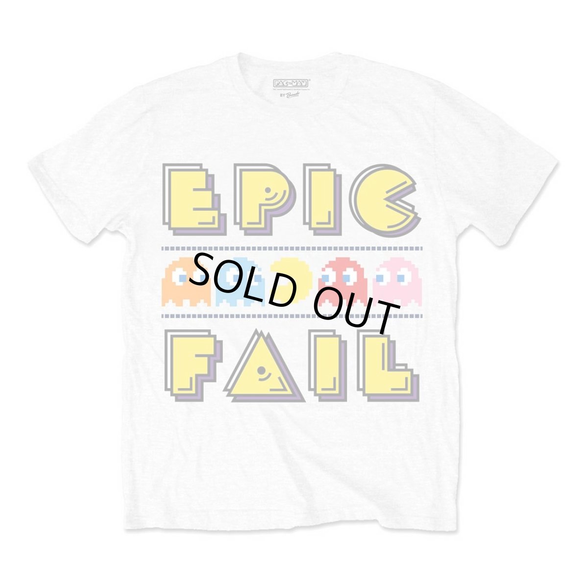画像1: Pac-Man Tシャツ パックマン Epic Fail (1)