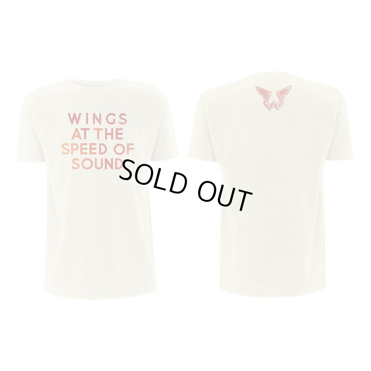 画像1: Paul McCartney Tシャツ ポール・マッカートニー Wings At The Speed Of Sound (1)