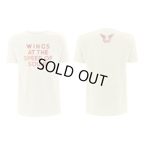 画像1: Paul McCartney Tシャツ ポール・マッカートニー Wings At The Speed Of Sound (1)