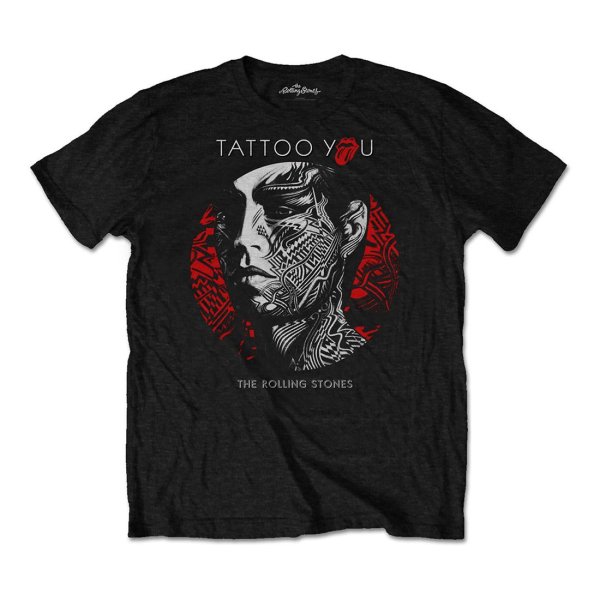 画像1: Rolling Stones バンドTシャツ ローリング・ストーンズ Tattoo You Circle (1)