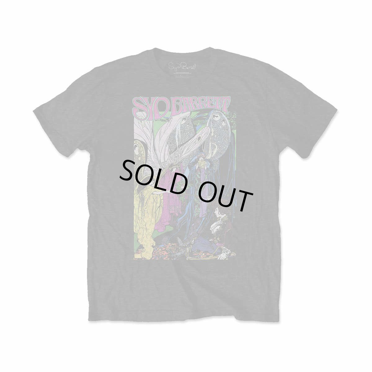 画像1: Syd Barrett Tシャツ シド・バレット Fairies (1)