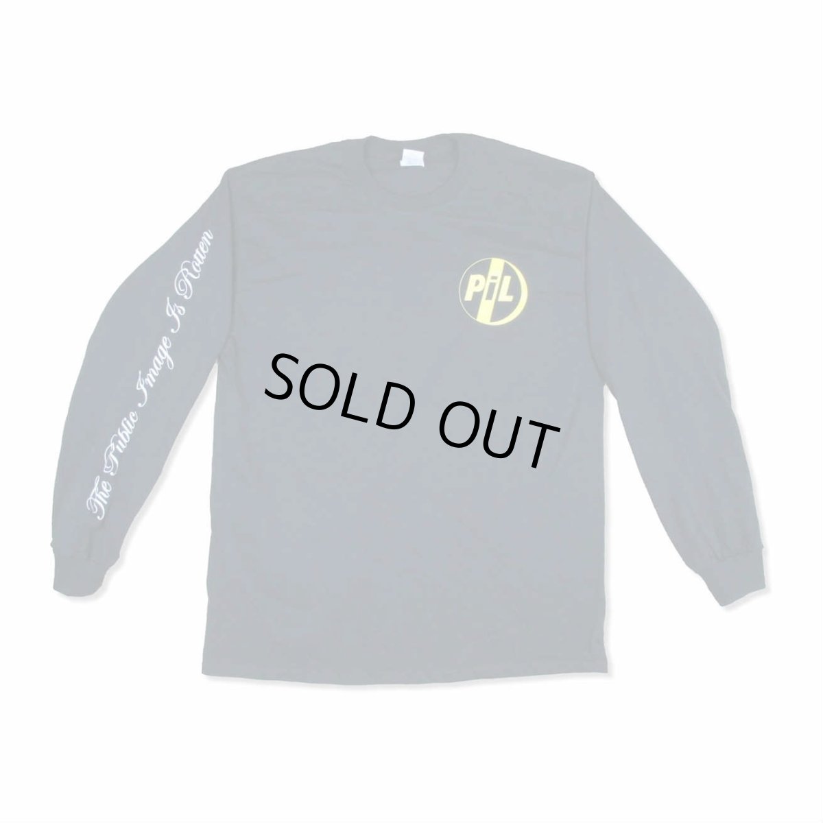 画像1: PiL Public Image Ltd ロングスリーヴTシャツ パブリック・イメージ・リミテッド Logo (1)