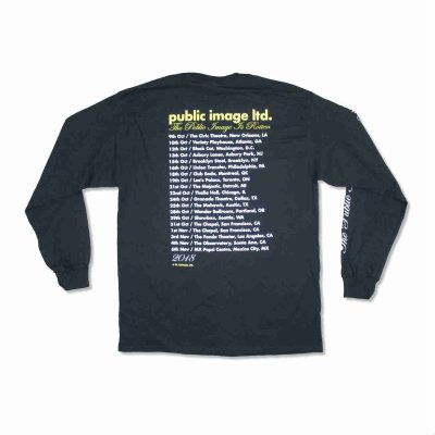 画像1: PiL Public Image Ltd ロングスリーヴTシャツ パブリック・イメージ・リミテッド Logo