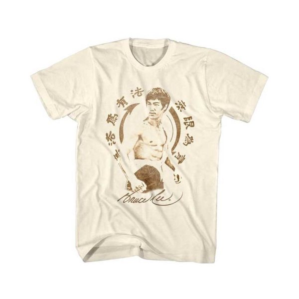画像1: Bruce Lee ムービーTシャツ ブルース・リー Symbol (1)
