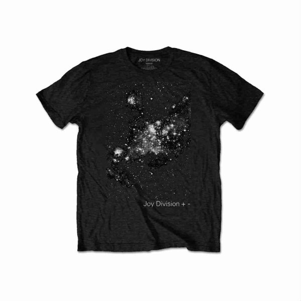 画像1: Joy Division バンドTシャツ ジョイ・ディヴィジョン Plus/Minus BLACK (1)