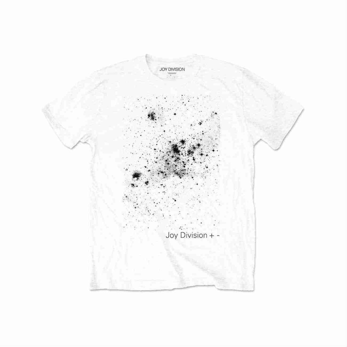 画像1: Joy Division バンドTシャツ ジョイ・ディヴィジョン Plus/Minus WHITE (1)