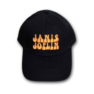 洋楽 Janis Joplin logo cap black Janis Joplin logo cap black レコード