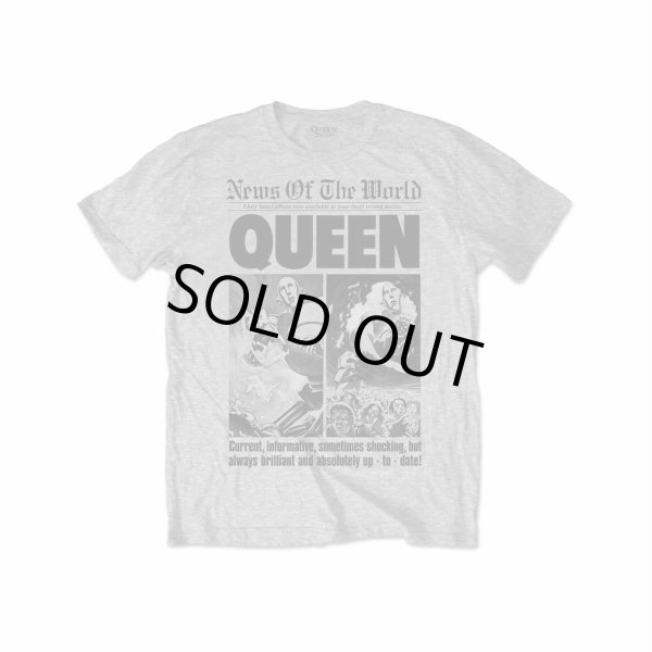 画像1: Queen バンドTシャツ クイーン 40th Front Page (1)