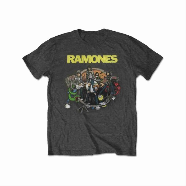 画像1: Ramones バンドTシャツ ラモーンズ Road To Ruin (1)