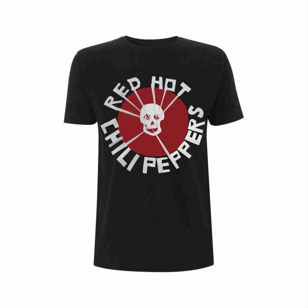 画像1: Red Hot Chili Peppers バンドTシャツ レッド・ホット・チリ・ペッパーズ Flea Skull (1)