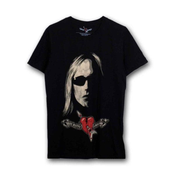 画像1: Tom Petty And The Heartbreakers Tシャツ トム・ペティ Shades & Logo (1)