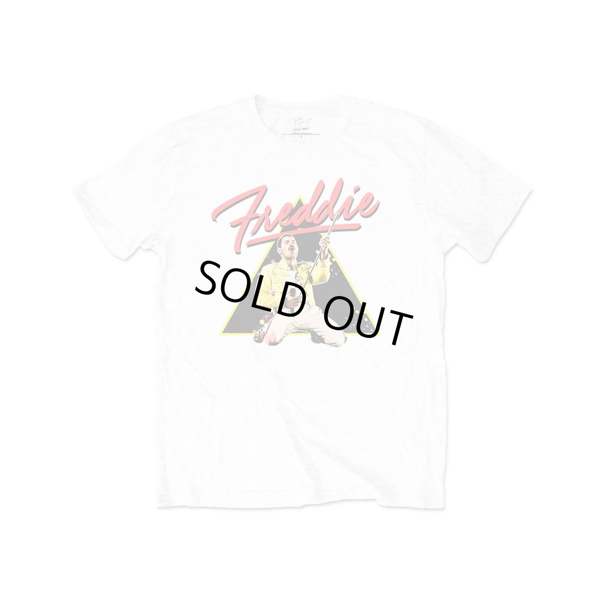 画像1: Freddie Mercury バンドTシャツ フレディ・マーキュリー Triangle QUEEN (1)