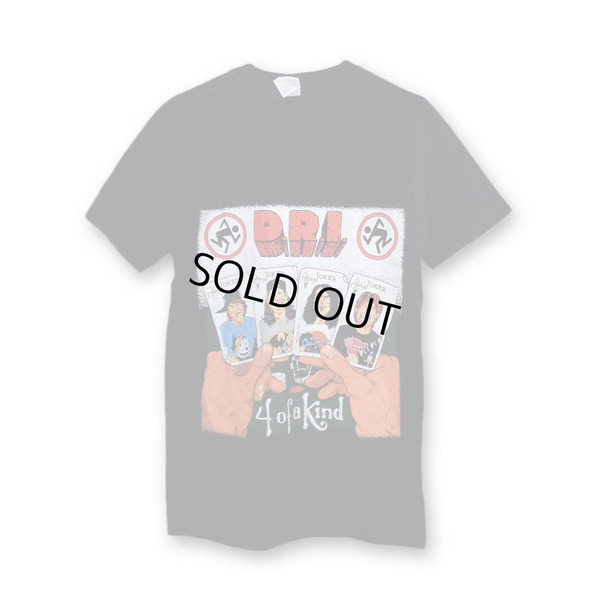 画像1: D.R.I. バンドTシャツ Dirty Rotten Imbeciles ディーアールアイ 4 Of A Kind (1)