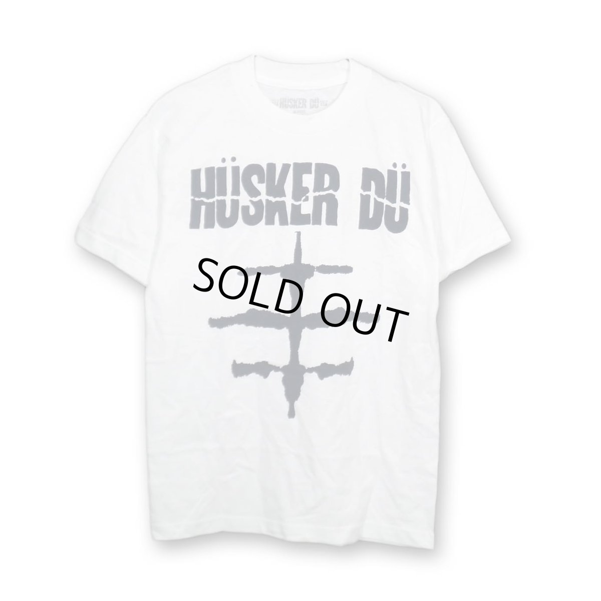 画像1: Husker Du バンドTシャツ ハスカー・ドゥ Navy Inkblot (1)