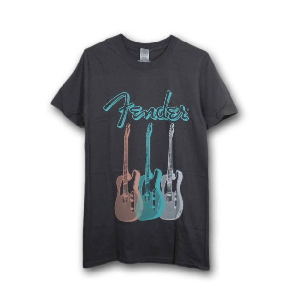 画像1: Fender Tシャツ フェンダー Triple Guitar (1)