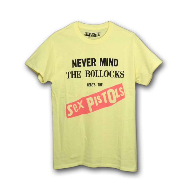 画像1: Sex Pistols バンドTシャツ セックス・ピストルズ Album Cover YELLOW (1)