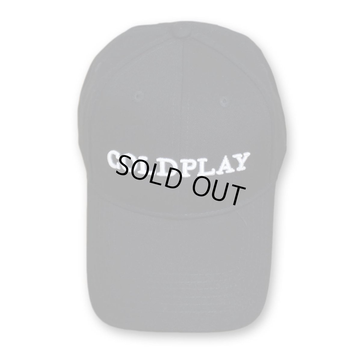 画像1: Coldplay スナップバックキャップ コールドプレイ White Logo (1)