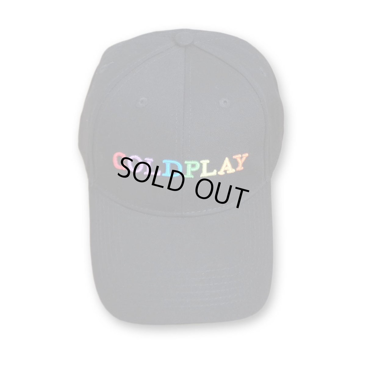 画像1: Coldplay スナップバックキャップ コールドプレイ Rainbow Logo (1)