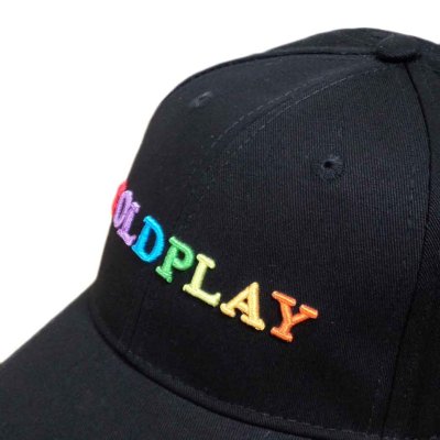 画像1: Coldplay スナップバックキャップ コールドプレイ Rainbow Logo