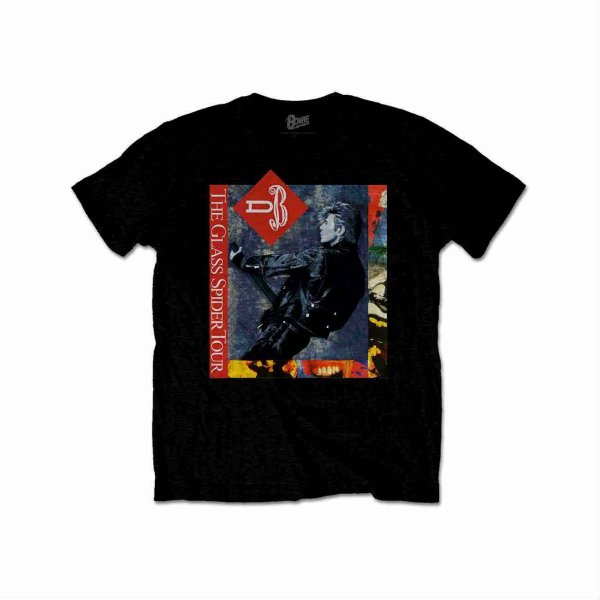 画像1: David Bowie Tシャツ デヴィッド・ボウイ Glass Spider Tour (1)