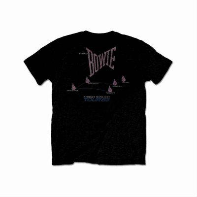 画像1: David Bowie Tシャツ デヴィッド・ボウイ Serious Moonlight Tour '83