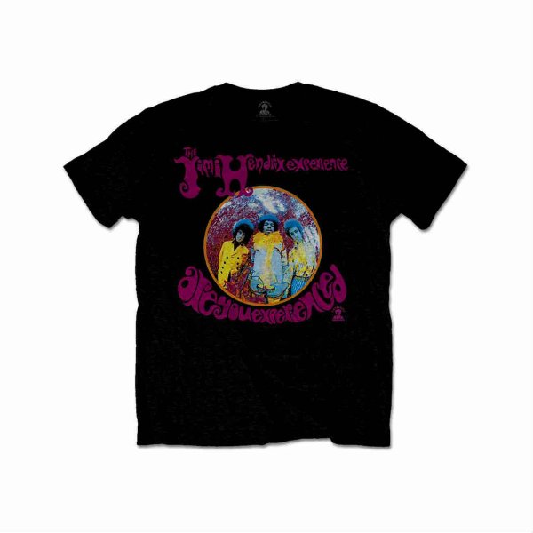 画像1: Jimi Hendrix Tシャツ ジミ・ヘンドリックス Are You Experienced BLACK (1)