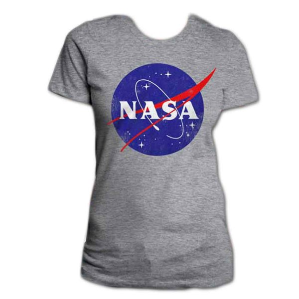 画像1: NASA レディースTシャツ ナサ Distressed Logo (1)
