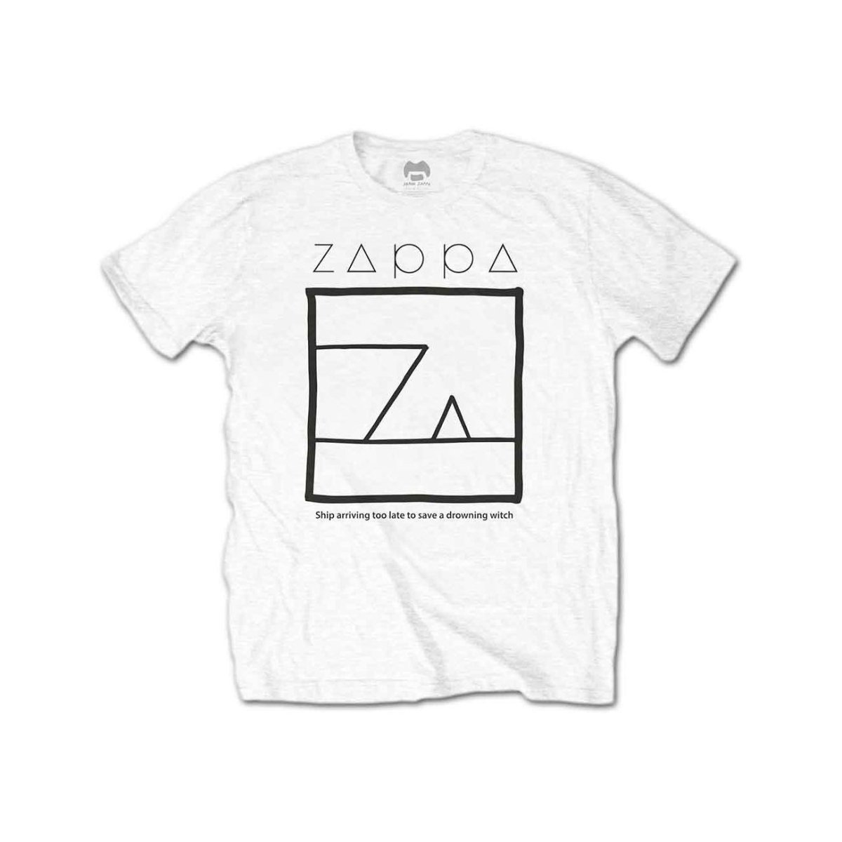 画像1: Frank Zappa Tシャツ フランク・ザッパ Drowing Witch WHITE (1)