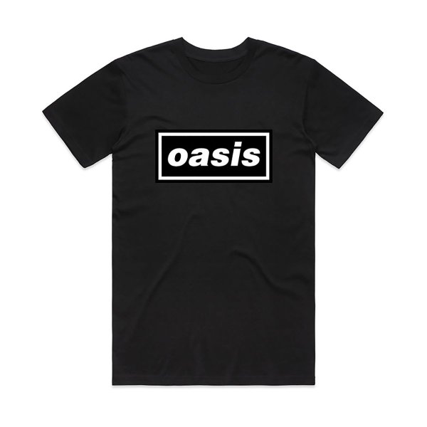 画像1: Oasis バンドTシャツ オアシス Decca Logo BLACK (1)