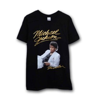 Michael Jackson Tシャツ マイケル・ジャクソン Bad BLACK