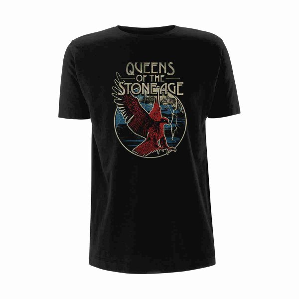 画像1: Queens Of The Stone Age バンドTシャツ クイーンズ・オブ・ザ・ストーン・エイジ Eagle (1)