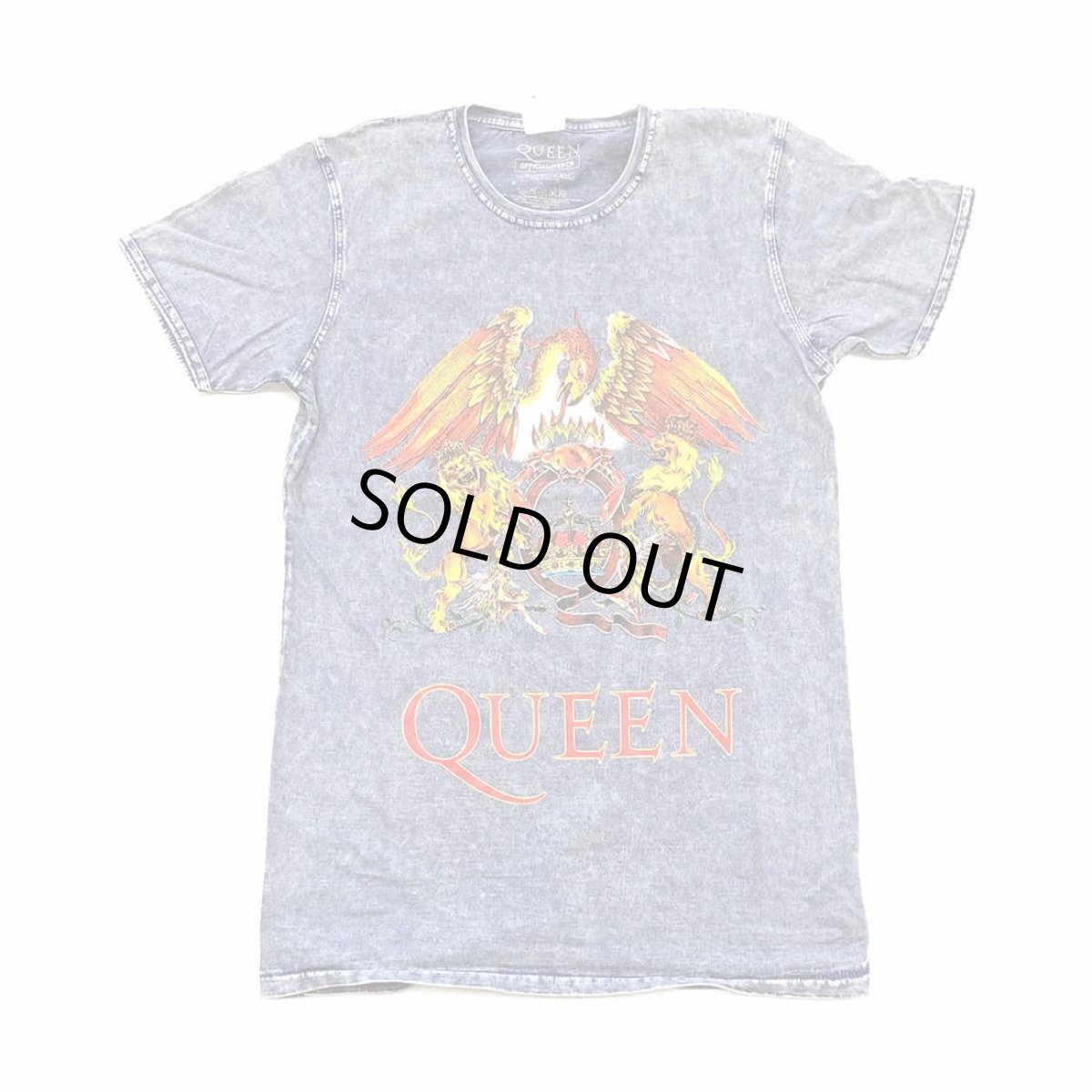画像1: Queen バンドTシャツ クイーン Classic Crest DENIM (1)