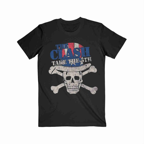 画像1: The Clash バンドTシャツ ザ・クラッシュ Take The 5th (1)