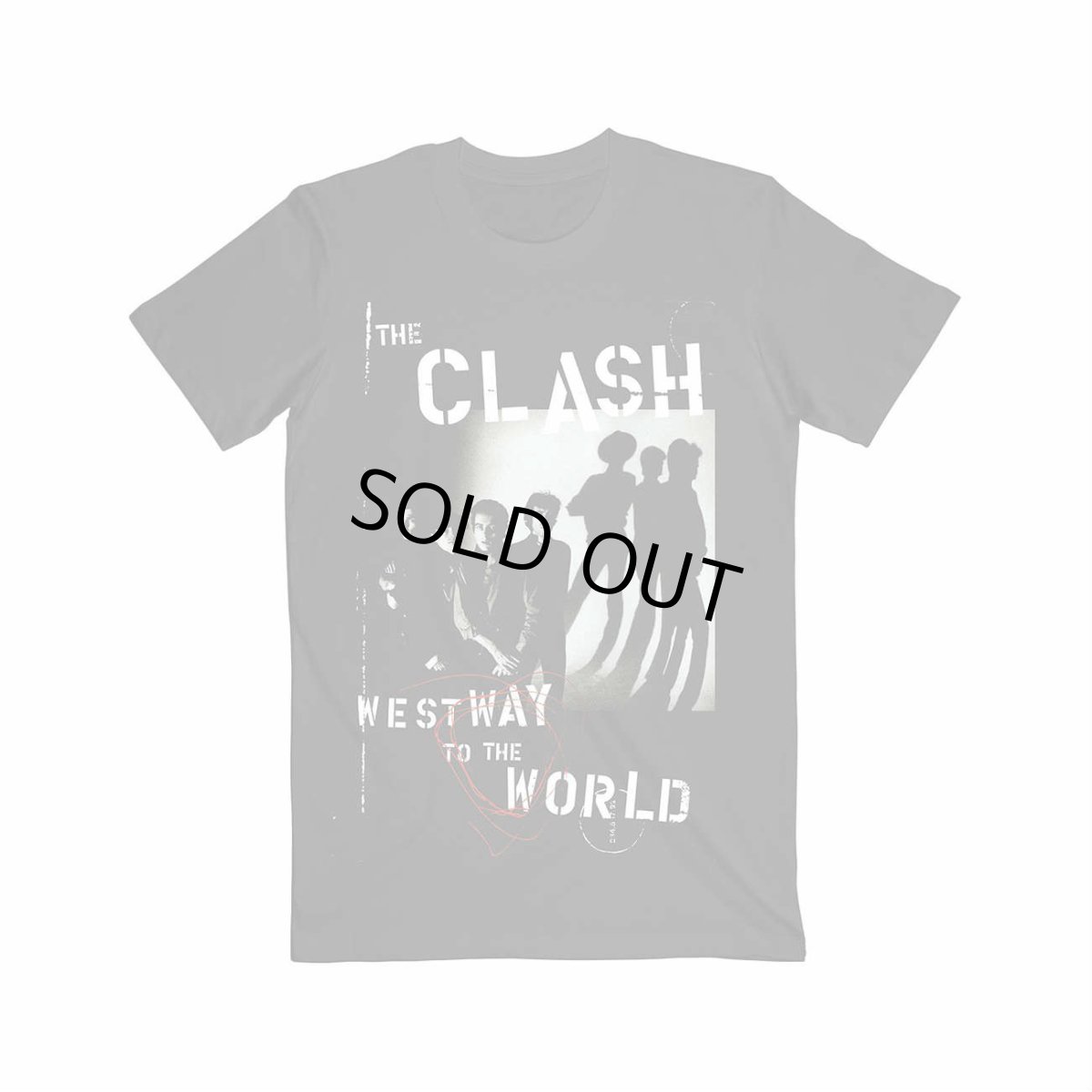 画像1: The Clash バンドTシャツ ザ・クラッシュ Westway To The World (1)