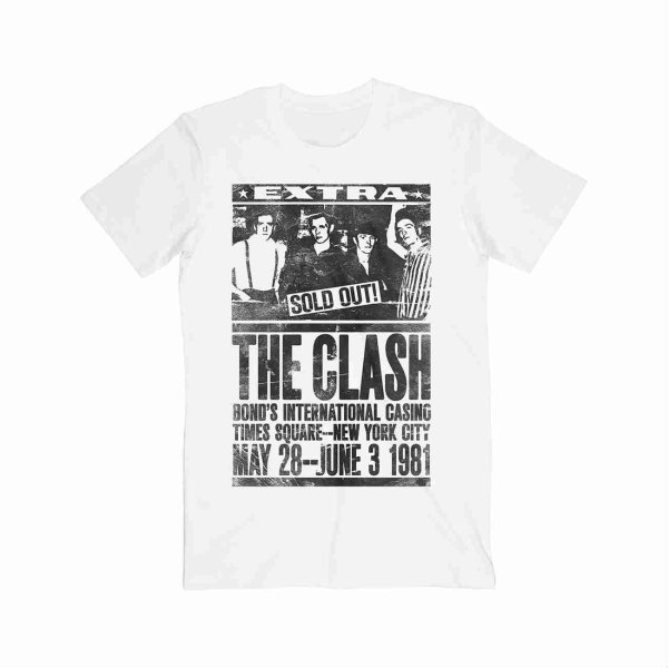 画像1: The Clash バンドTシャツ ザ・クラッシュ Bond's 1981 (1)
