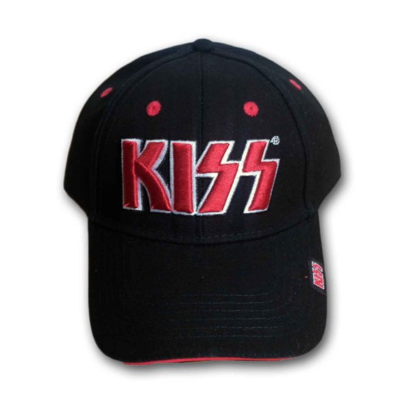 画像1: Kiss アジャスタブルキャップ キッス Red Logo (1)