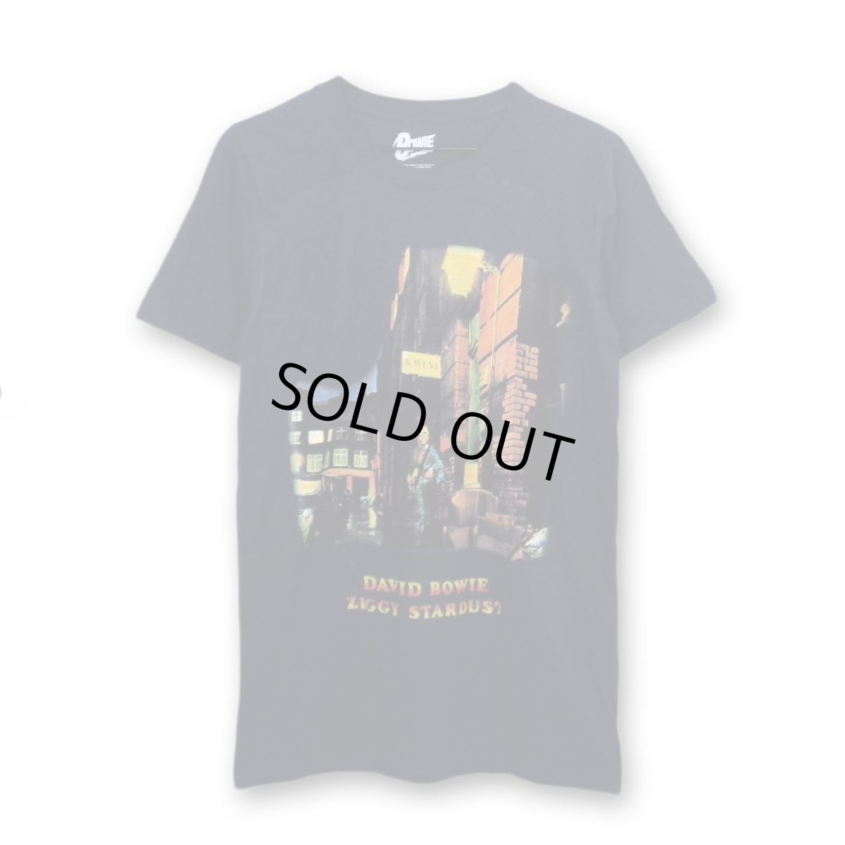 画像1: David Bowie Tシャツ デヴィッド・ボウイ Ziggy Stardust NAVY (1)